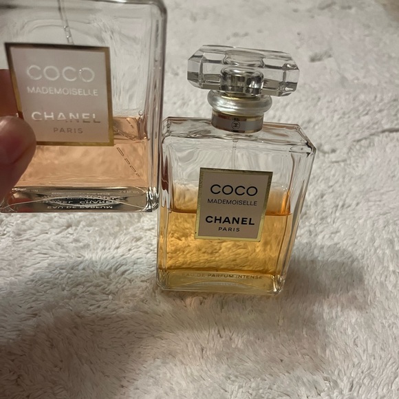 CHANEL Coco Mademoiselle Perfume with Gold and Clear Accents - Picture 3 of 3